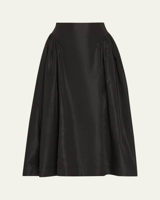 Hip Detail Bind Midi Skirt